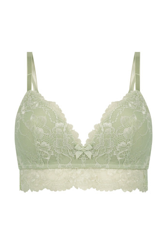 Фісташковий бралетт бюстгальтер Hunkemoller з кісточками поліамід