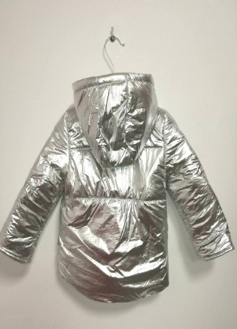 Срібна демісезонна куртка Piccolo L