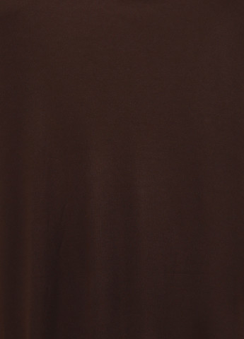 Сарафан H&M сукня-майка однотонний коричневий кежуал поліестер, трикотаж