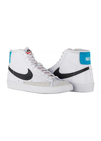 Белые демисезонные кроссовки bq6806-121 Nike BLAZER MID 77 VNTG