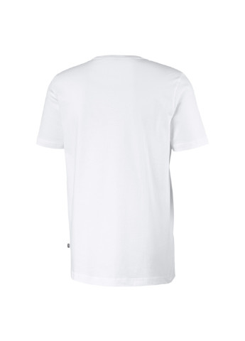 Белая демисезонная футболка Puma ESS Tee