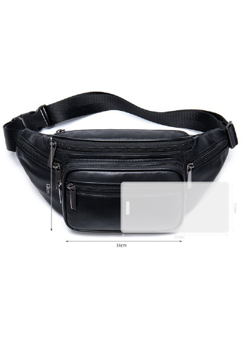 Сумка поясна з овечої шкіри 16х12х6 см Vintage (242189267)