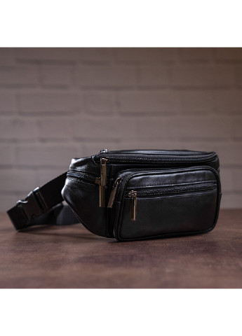 Сумка поясна з овечої шкіри 16х12х6 см Vintage (242189267)