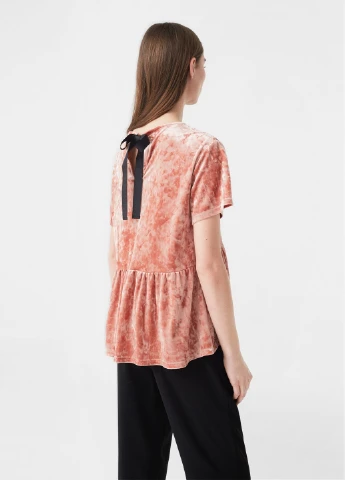 Персикова блуза Mango
