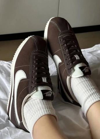 Кросівки No Brand темно-коричневі демісезони (357279063)