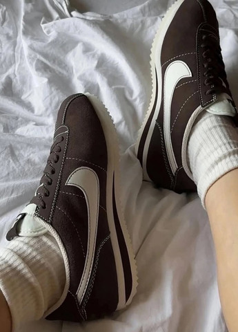 Кросівки No Brand темно-коричневі демісезони (357279063)