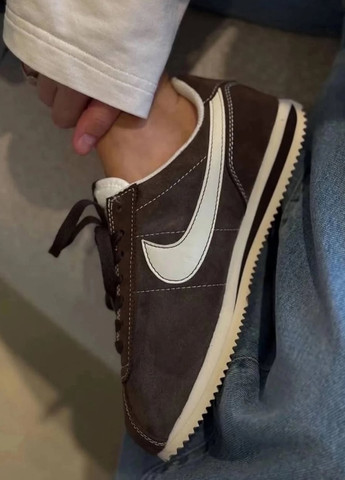 Кросівки No Brand темно-коричневі демісезони (357279063)