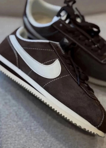 Кросівки No Brand темно-коричневі демісезони (357279063)