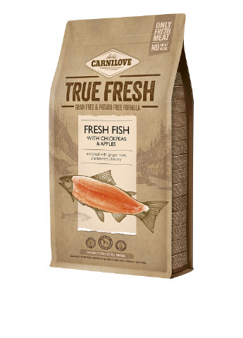 Сухой корм True Fresh с рыбой, 1,4 кг Carnilove (252477296)