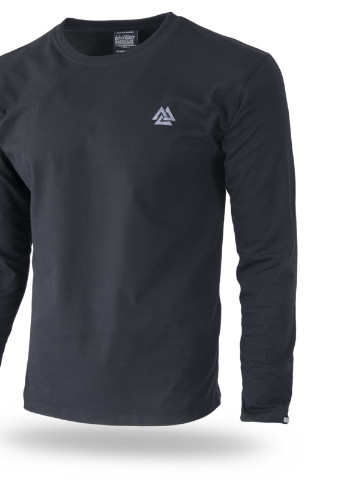 Черный демисезонный кэжуал лонгслив Dobermans Aggressive