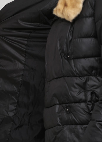 Чорна демісезонна куртка KOTON