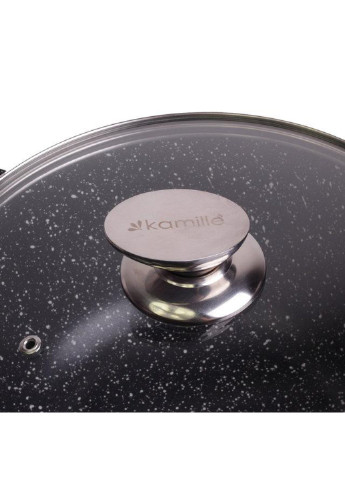 Каструля з кришкою KM-4407 6.2 л 24 см Kamille (254703774)
