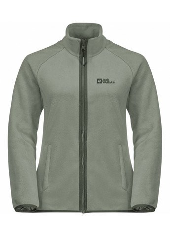 Серо-зеленая демисезонная куртка Jack Wolfskin 1115621_4137