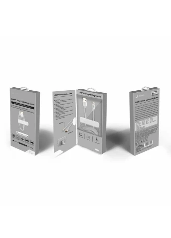Дата кабель JCPAL (JCP6108) ADATA USB 2.0 AM to Lightning (239382758)