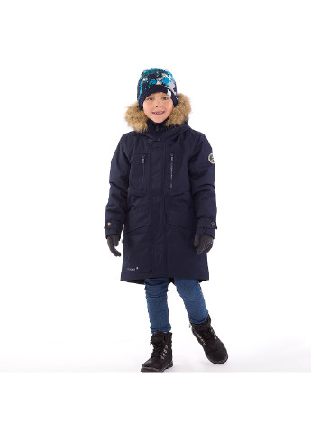 Синее зимнее Пальто зимнее DAVID Huppa