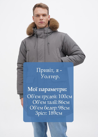 Сіра зимня куртка Reserved
