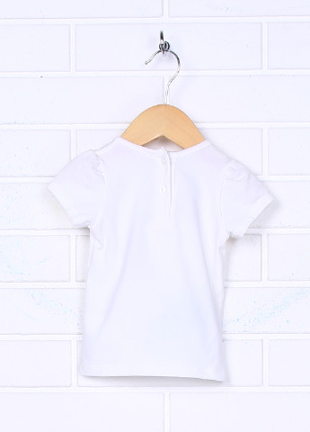 Біла літня футболка з коротким рукавом Liu-Jo