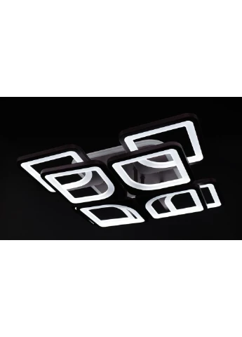 Люстра стельова LED з пультом A2281/4+4S-RGB-cf Коричневий 11х43х43 см. Sunnysky (253527845)