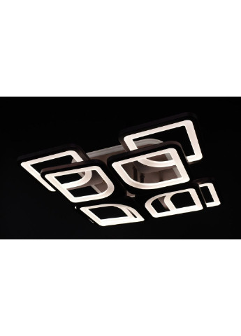 Люстра стельова LED з пультом A2281/4+4S-RGB-cf Коричневий 11х43х43 см. Sunnysky (253527845)