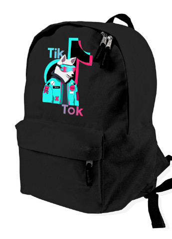 Детский рюкзак Вовк Тік Тік (Wolf TikTok) (9263-1645) MobiPrint (217075145)
