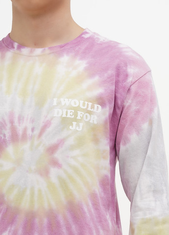 Лонгслів Colortone тай-дай комбінований кежуали бавовна, трикотаж