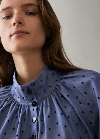 Синіти блуза Massimo Dutti
