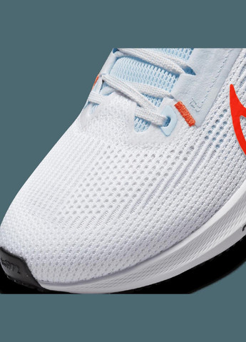 Кроссовки DV3854-102 Nike Air Zoom Pegasus 40 White Blue белые демисезоны (317252238)