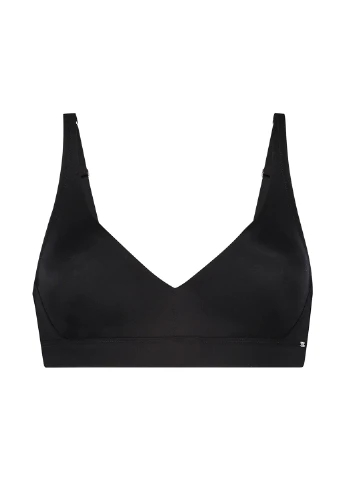 Чорний балконет бюстгальтер Hunkemoller без кісточок поліамід