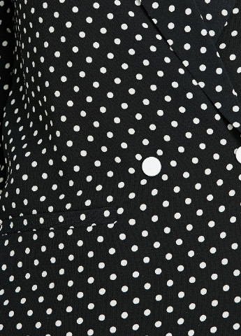 Черно-белый женский жакет KOTON в горошек - демисезонный