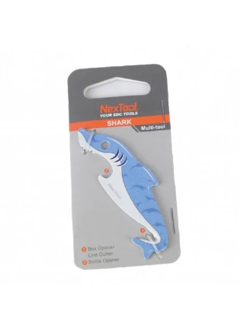 Мультитул EDC box cutter Shark Blue (KT5521Blue) NexTool (252417737)