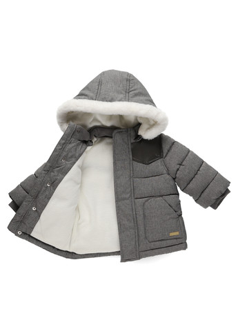 Серая зимняя куртка Chicco