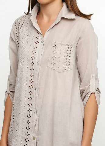 Пісочна демісезонна блуза New Collection