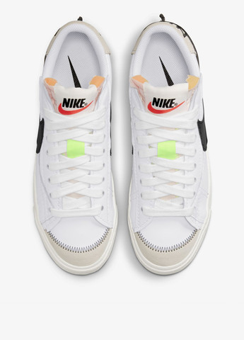 Белые кеды Nike BLAZER LOW 77 JUMBO