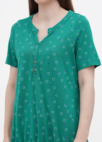 Зеленая летняя футболка Collection L