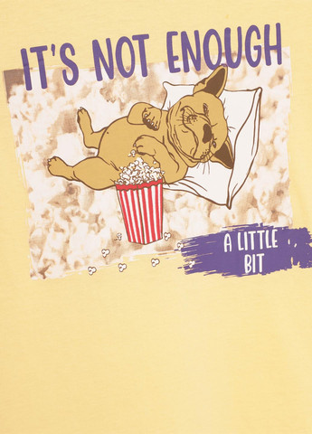 Жовта літня футболка Piazza Italia