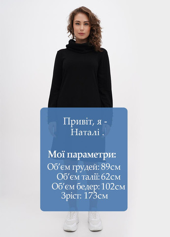 Чорна кежуал сукня а-силует Talbots однотонна