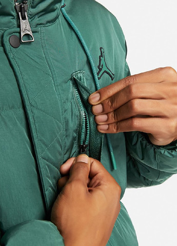 Зелений зимній Пуховик Jordan