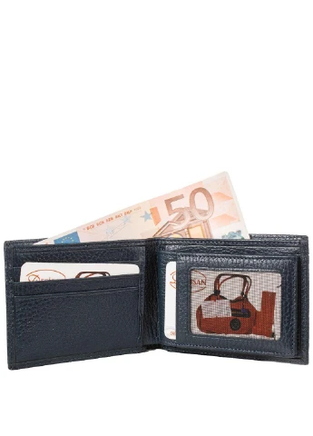 Мужское кожаное портмоне 11,5х8,5х2 см Desisan (213367554)