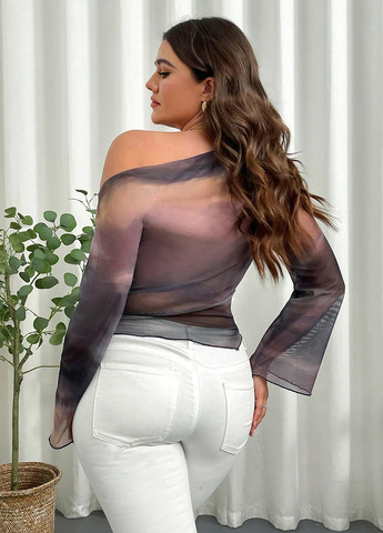 Комбінована блуза SHEIN