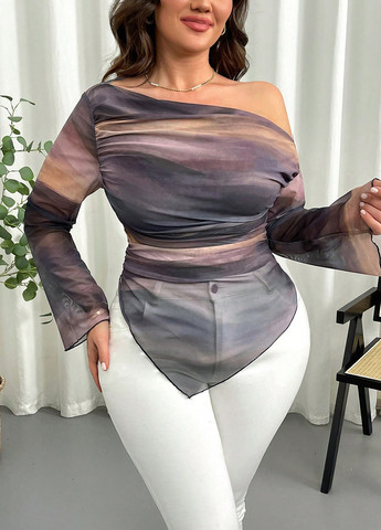 Комбінована блуза SHEIN