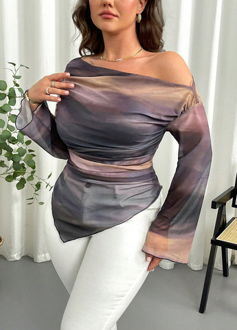 Комбінована блуза SHEIN