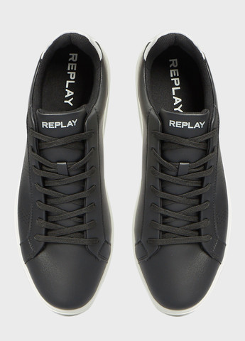 Черно-белые всесезонные кроссовки Replay