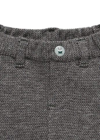 Серые кэжуал демисезонные брюки зауженные Chicco