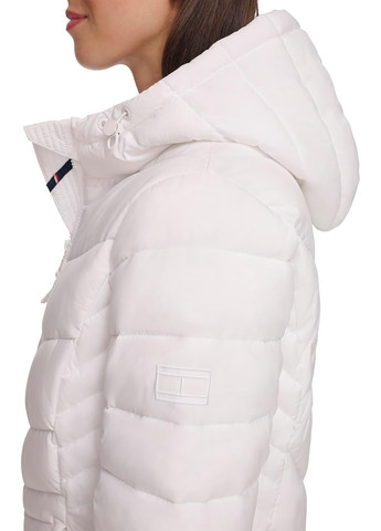 Біла демісезонна куртка Tommy Hilfiger