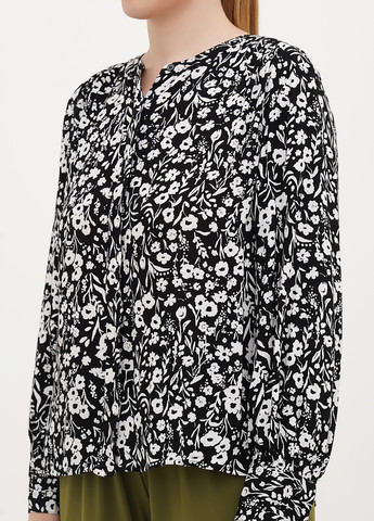 Чёрная блуза Banana Republic