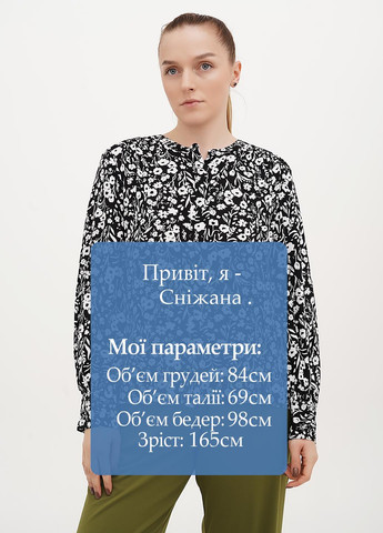 Чёрная блуза Banana Republic