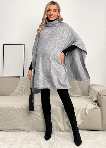 Пончо для беременных SHEIN (329532901)