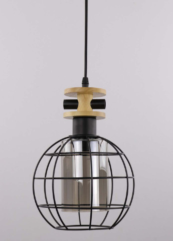 Люстра стельова підвісна в стилі LOFT (лофт) 12166/1-big-gr Чорний 35х19х19 см. Handmade (234538218)