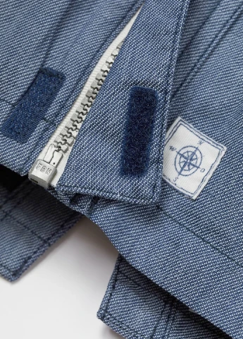 Голубая демисезонная ветровка H&M