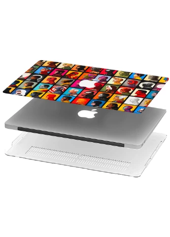Чехол пластиковый для Apple MacBook Air 11 A1465 / A1370 Рик и Морти (Rick and Morty) (6349-1563) MobiPrint (218347853)